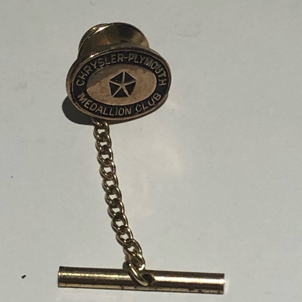 Chrysler Plymouth Medallion Club Tie Tack
